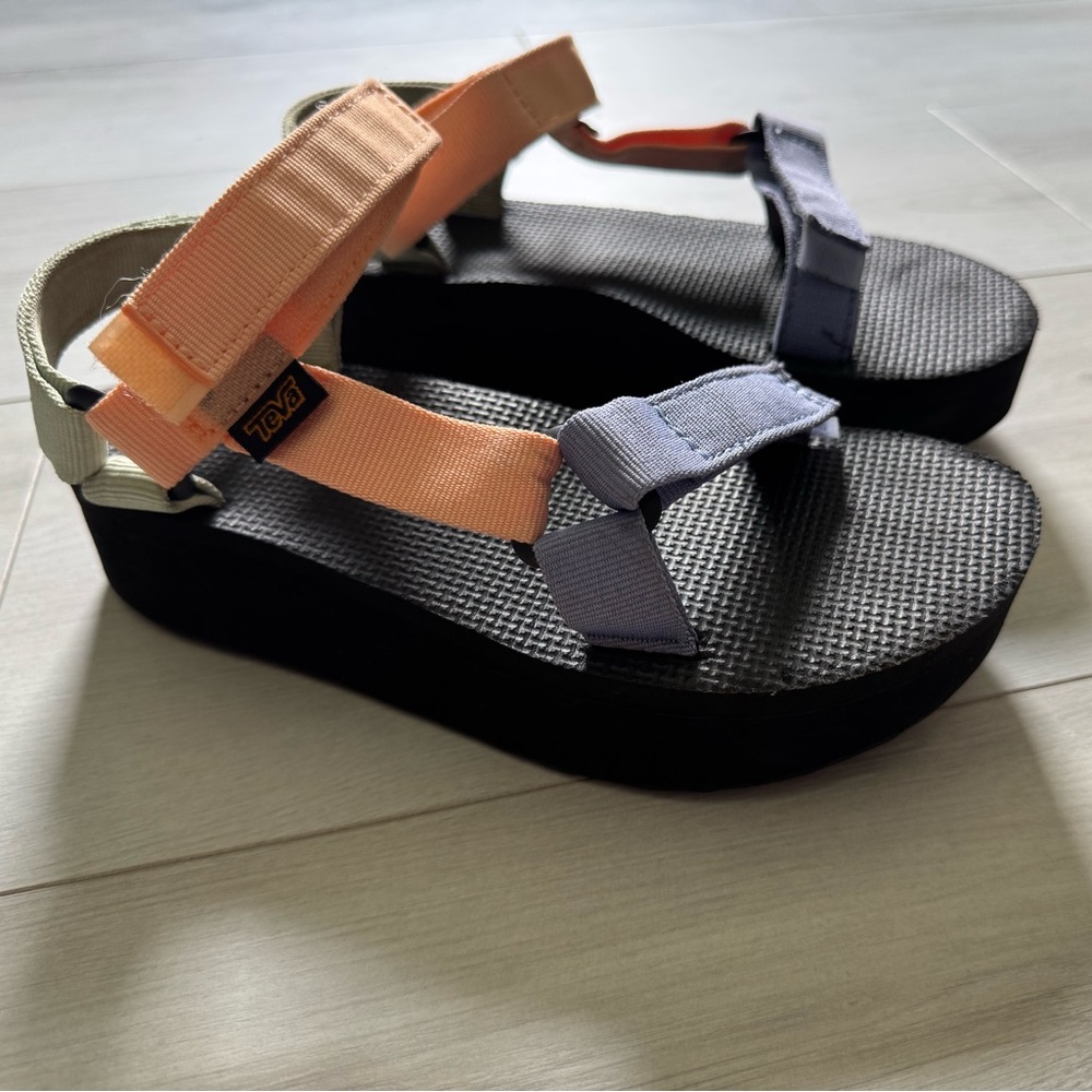 Teva flatform platform universal pastel color san… - image 5